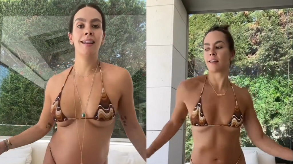 Cristina Pedroche recrea su vídeo más viral en la recta final de su embarazo