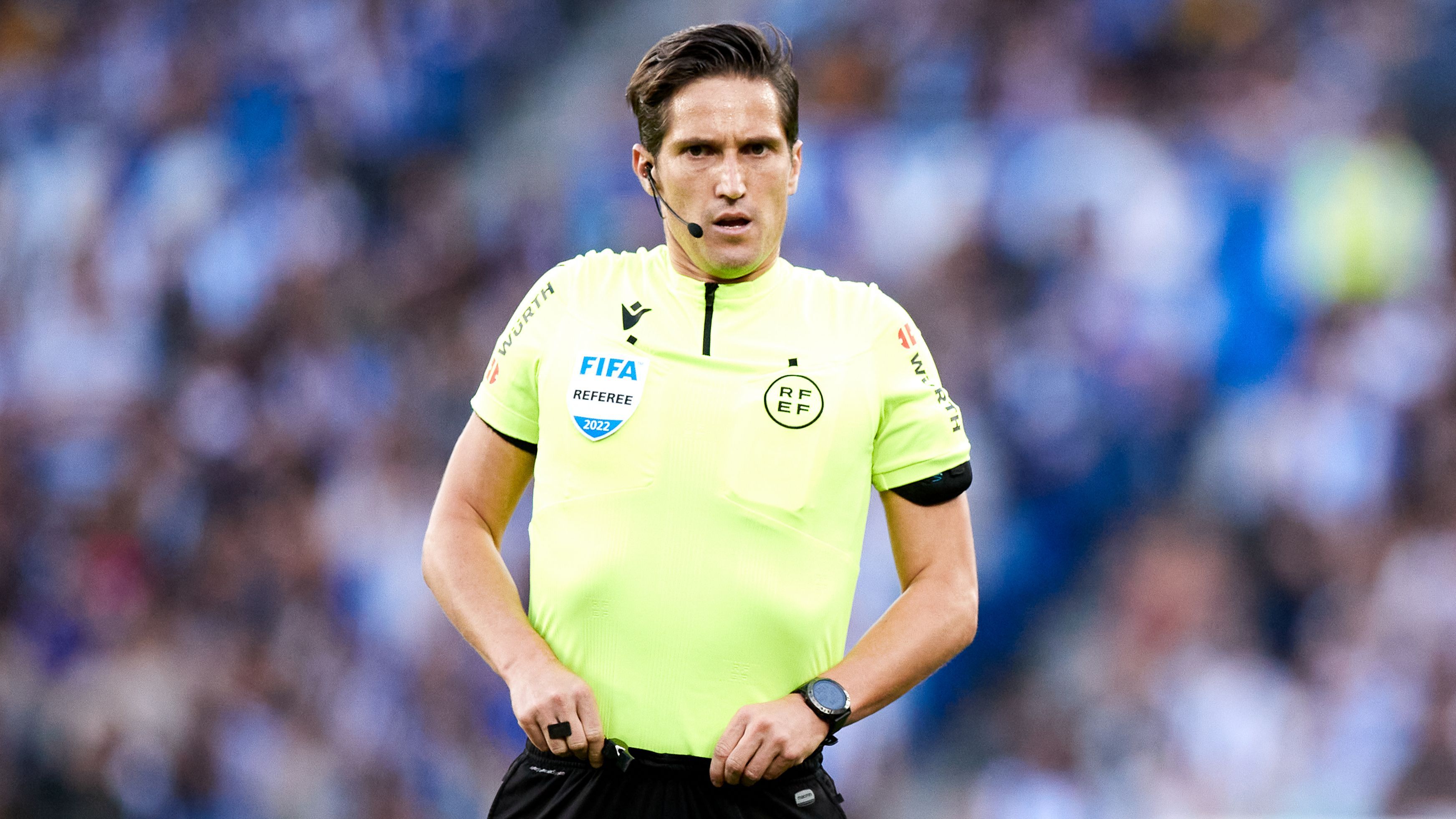 El árbitro jienense José Luis Munuera Montero