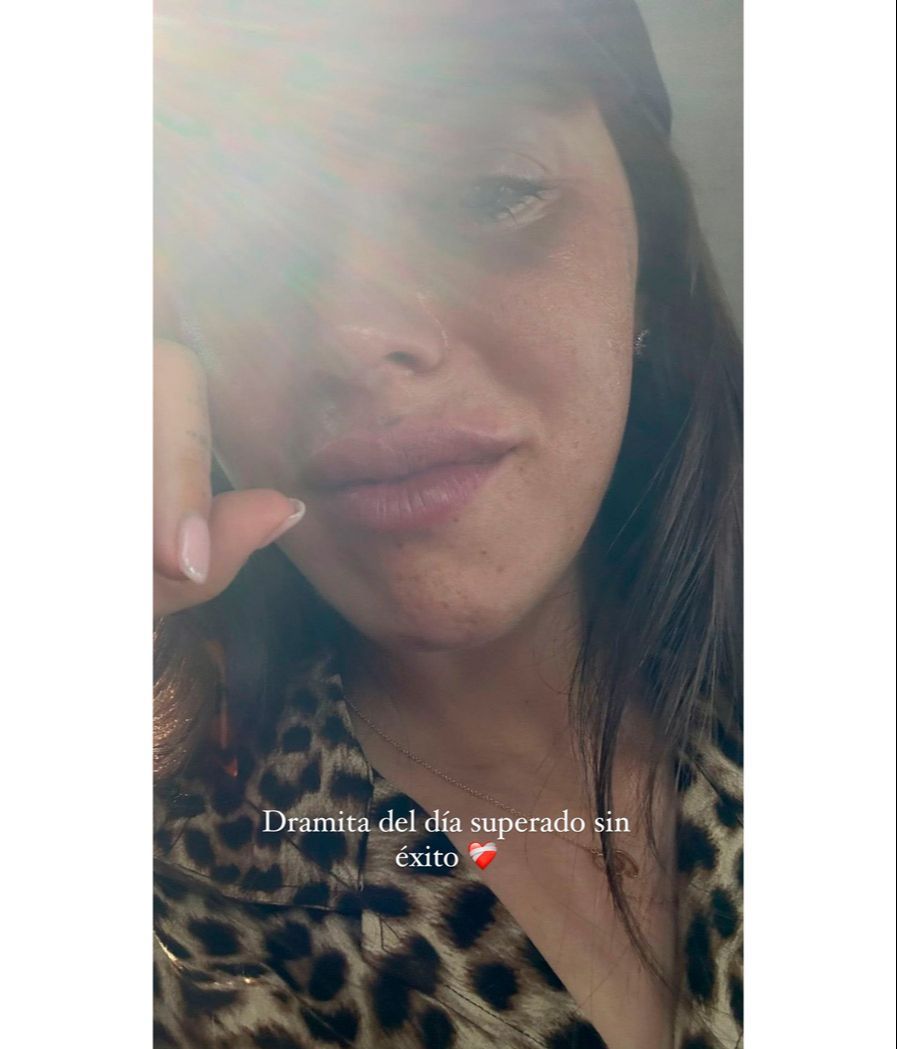 violeta llora separarse hija gala