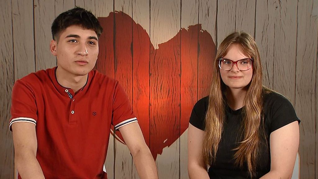 Ángela y Matías durante su cita en 'First Dates'