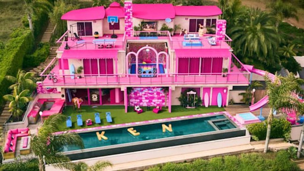 Todos los detalles sobre la espectacular mansión Barbie