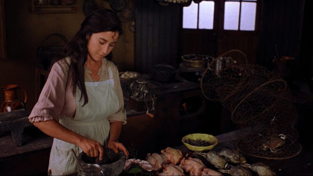 Tita, protagonista de 'Como agua para chocolate' (1992) es una heroína del amor y del buen comer.