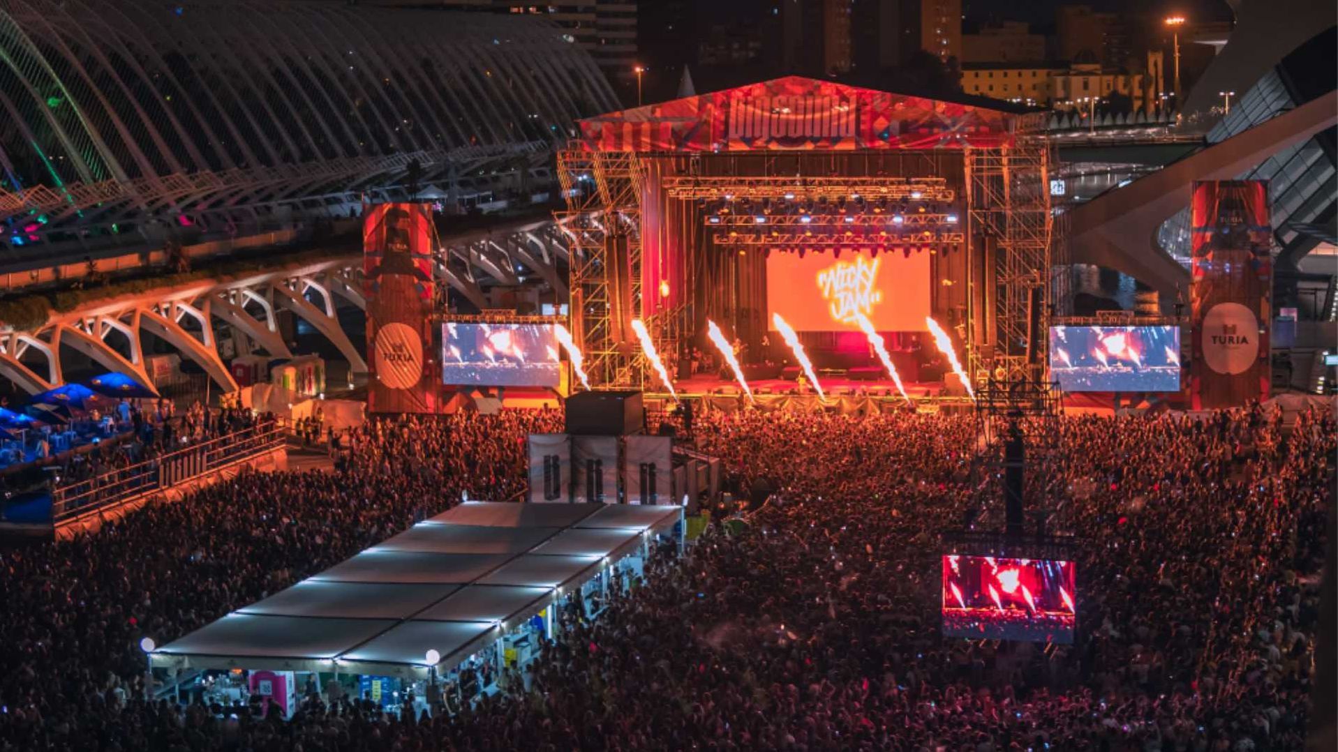 Comienza el Big Sound Festival de Valencia con cabezas de cártel como Sebastián Yatra, Bizarrap o Duki