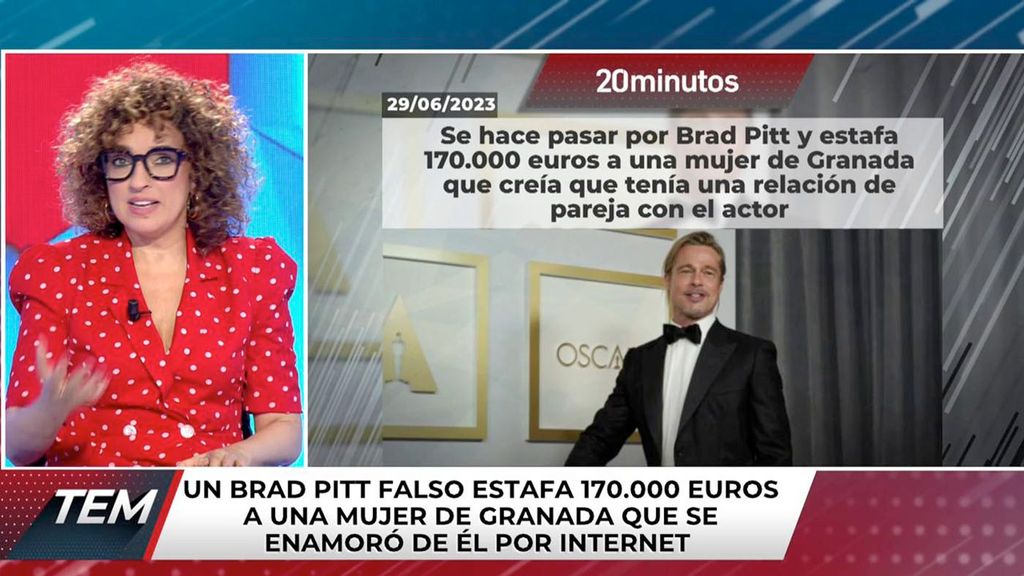 Una mujer estafada por 'Brad Pitt' Todo es mentira 2023 Programa 1121