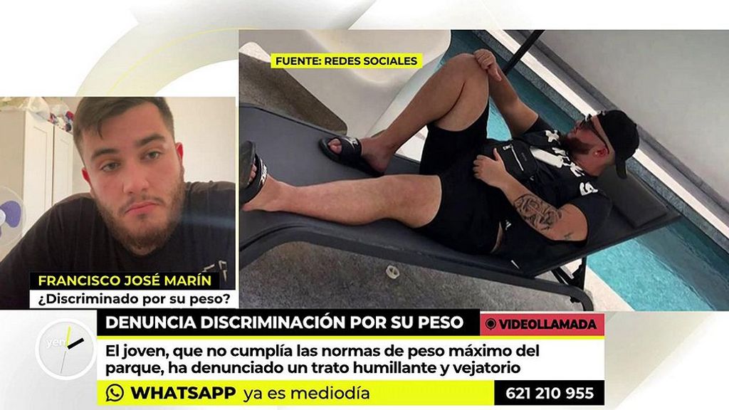 Un joven denuncia discriminación por su peso en un parque acuático: “Me dijo delante de todo el mundo ‘¿Tú no te has visto?”