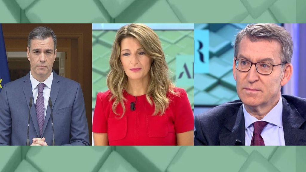 Pedro Sánchez, Feijóo y Yolanda Díaz serán entrevistados por Ana Rosa