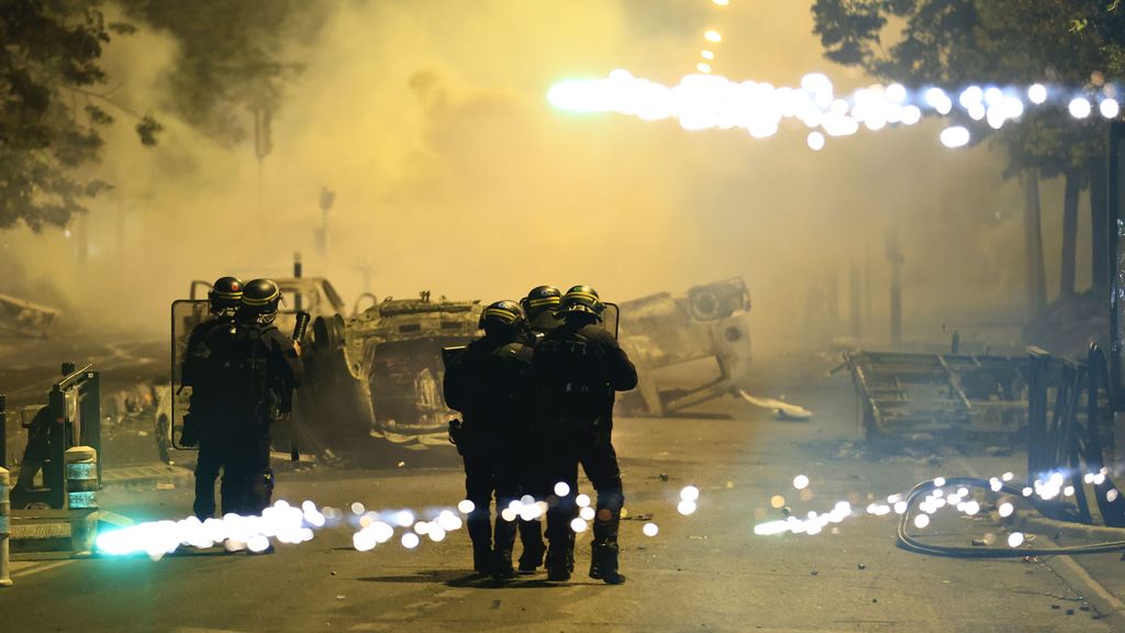 APTOPIX France Police Shooting