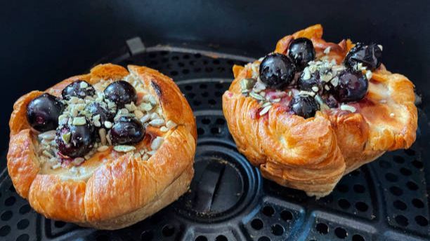 Bollos dulces de croissants.