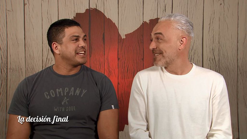 César y César durante su cita en 'First Dates'