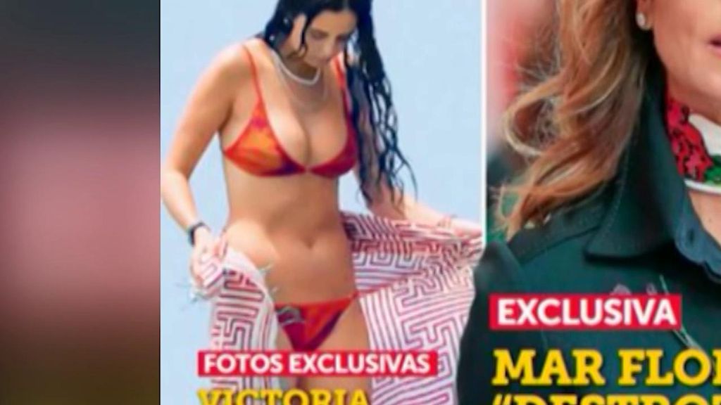 El espectacular cambio físico de Victoria Federica: en bikini, más definida y con el pecho más grande