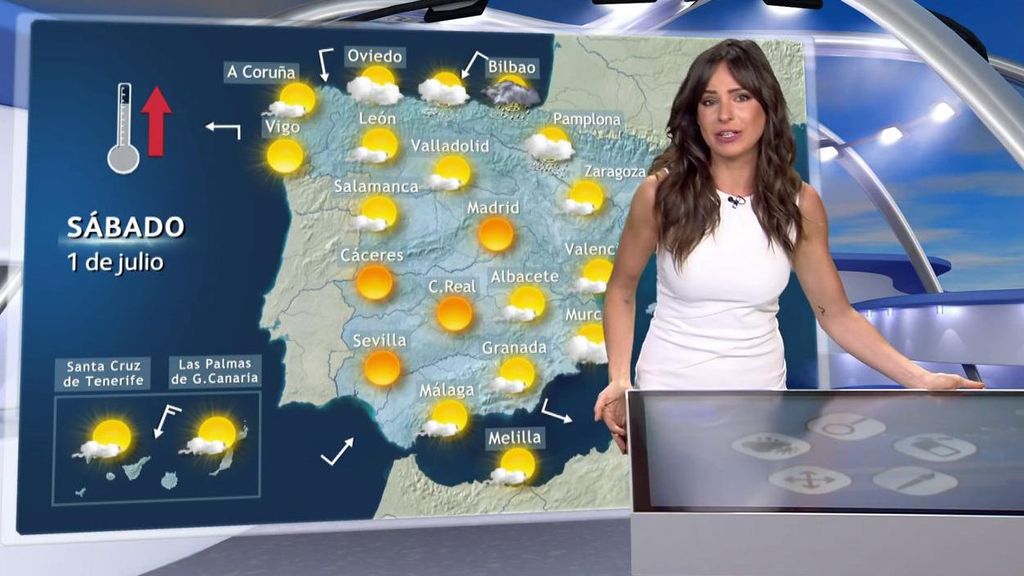 Las temperaturas volverán a subir en España el fin de semana