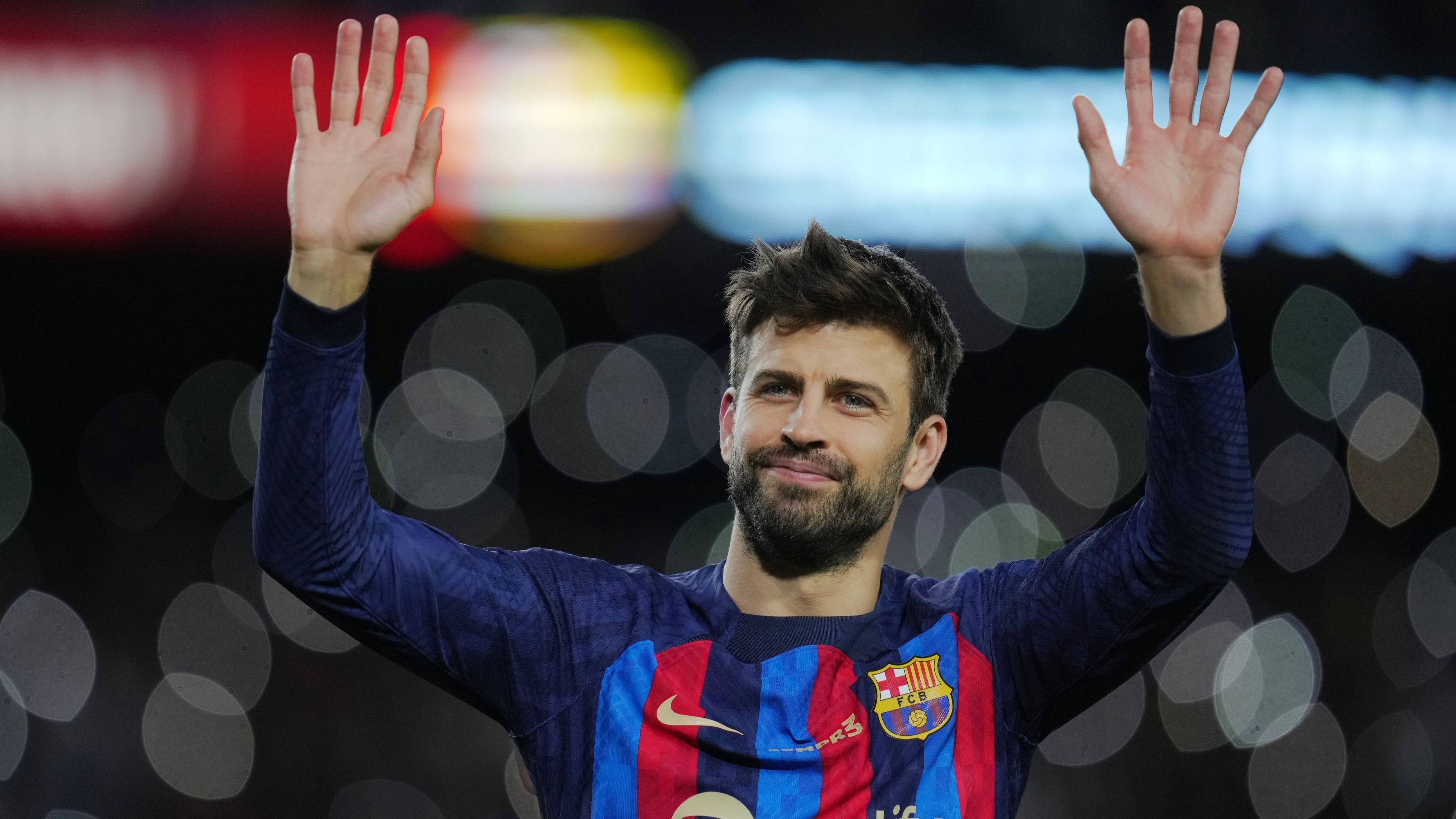 Piqué, durante su último partido antes de su retirada, el pasado noviembre