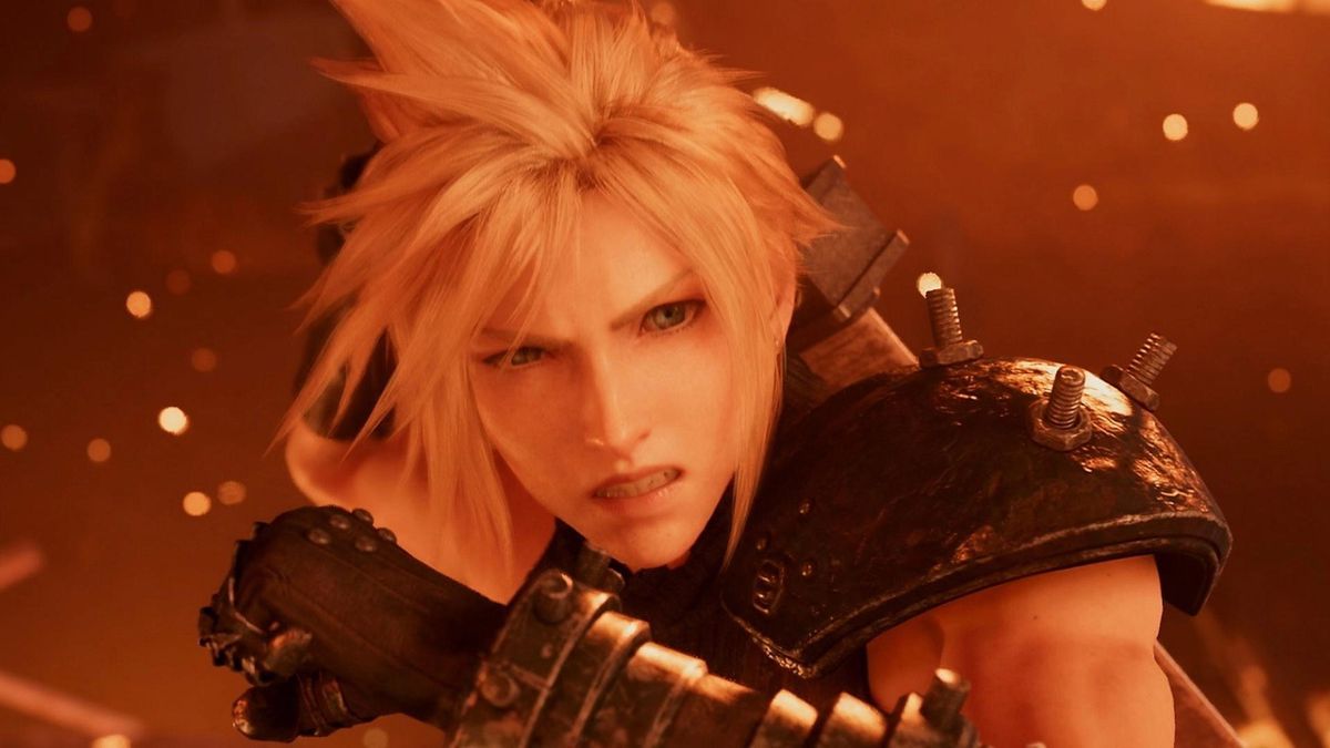 Cloud en el 'remake' de Final Fantasy VII