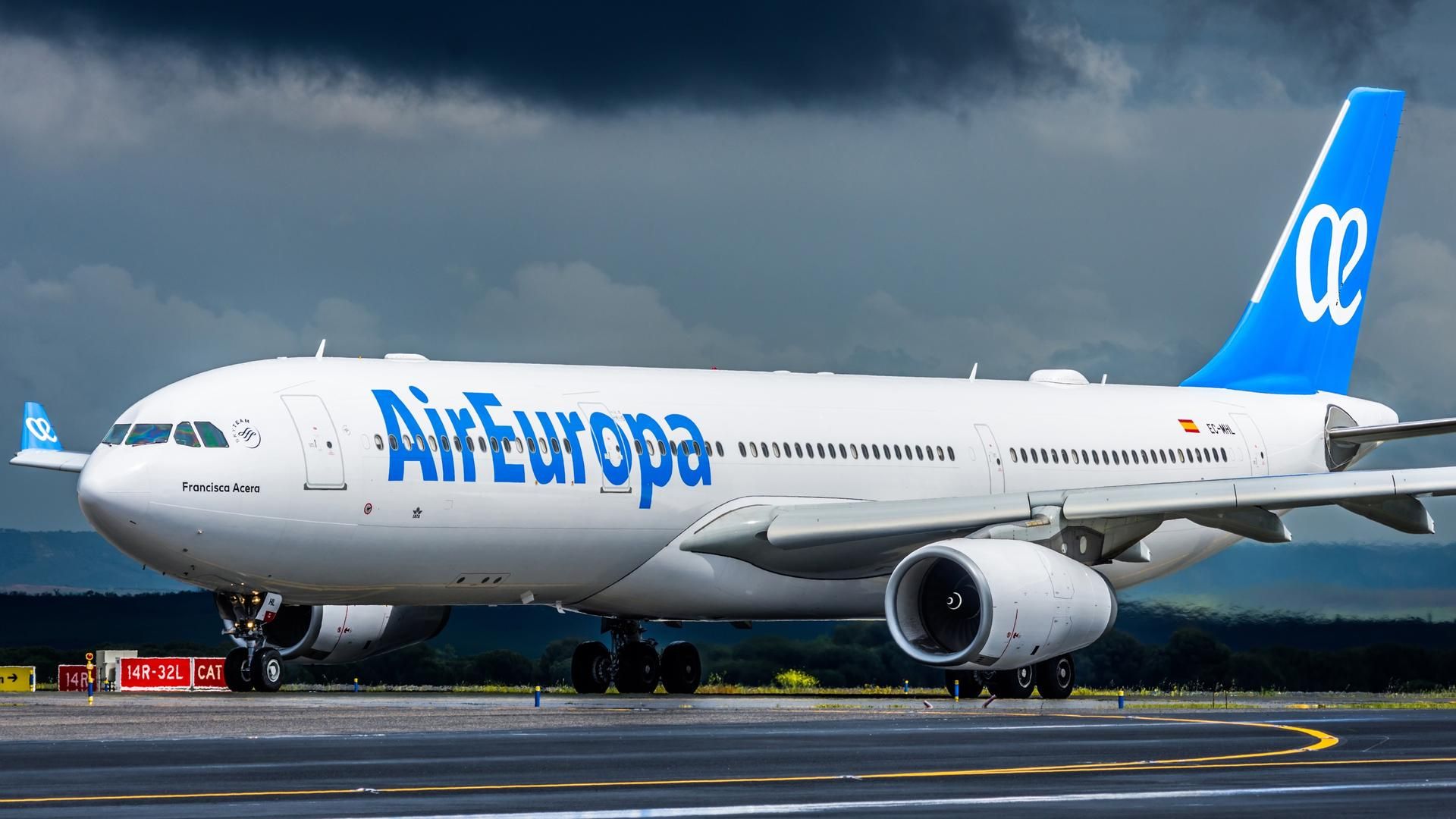 Archivo - Airbus 330 de Air Europa
