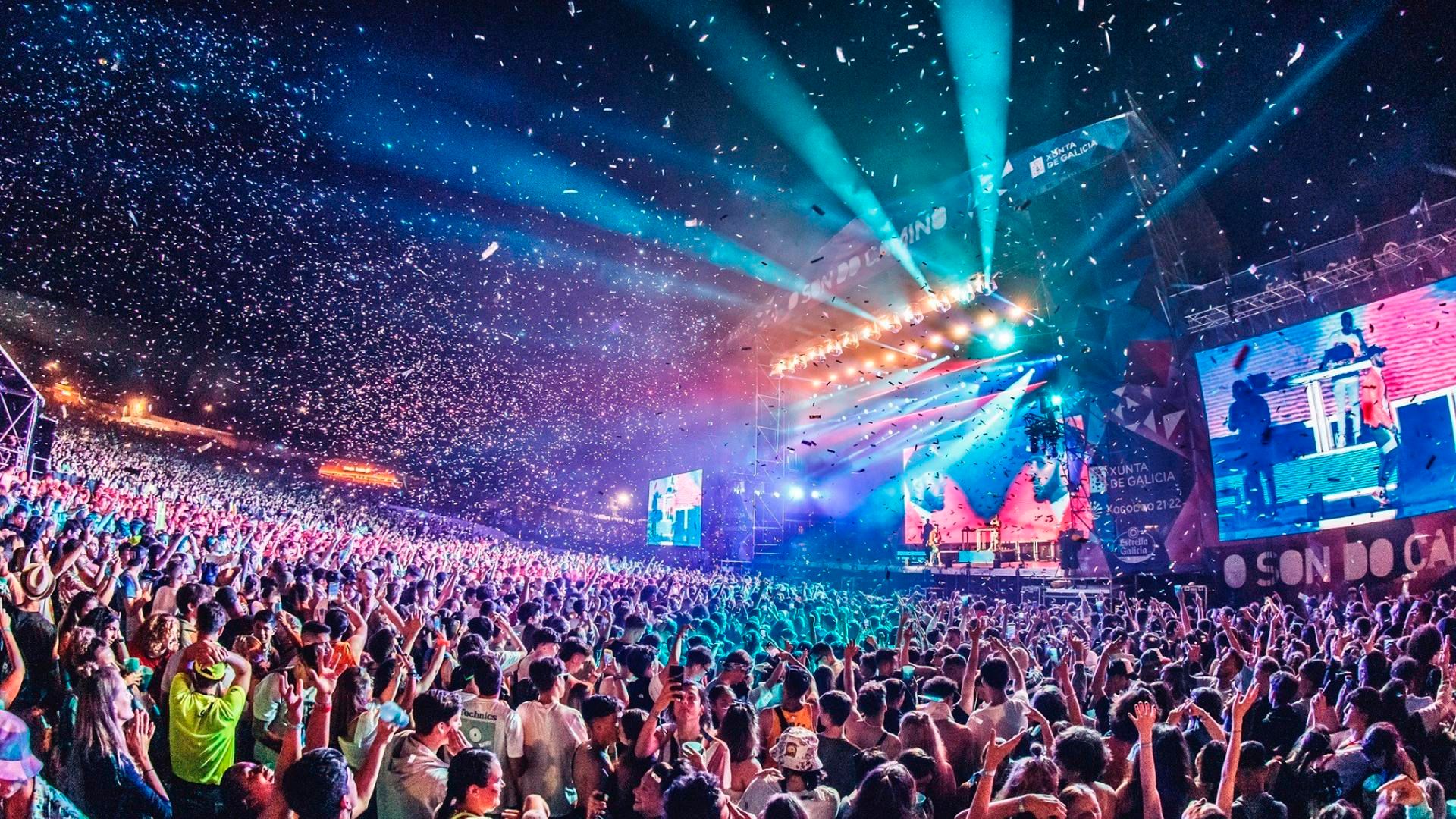 Uno de los festivales que se celebra cada verano en el Monte do Gozo