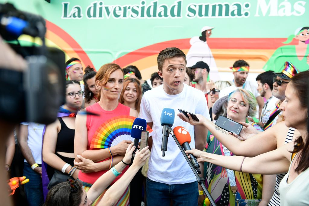 La manifestación del Orgullo LGTB+ en Madrid, en IMÁGENES