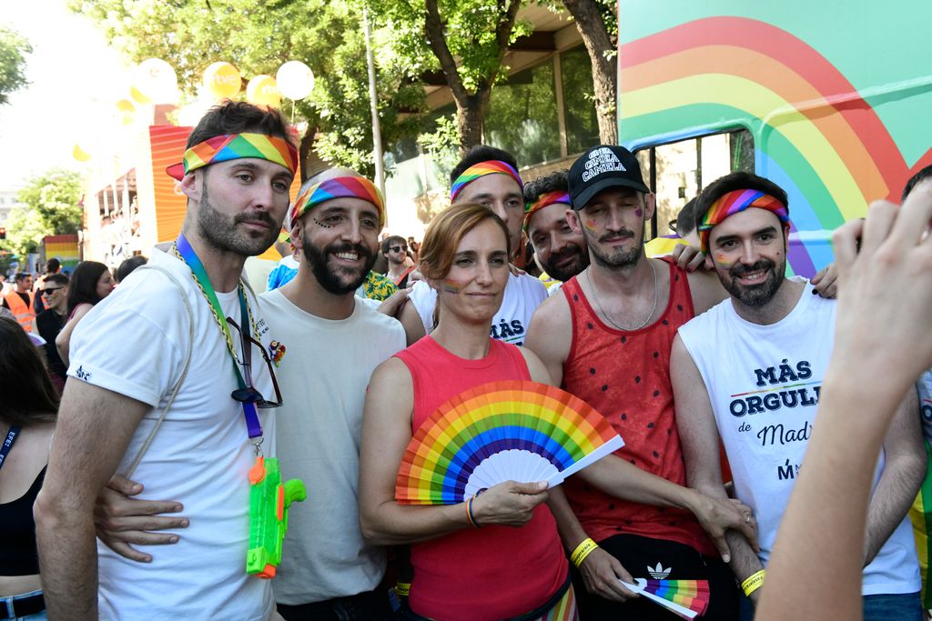 La manifestación del Orgullo LGTB+ en Madrid, en IMÁGENES