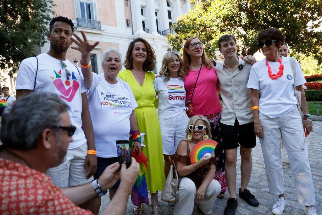 La manifestación del Orgullo LGTB+ en Madrid, en IMÁGENES