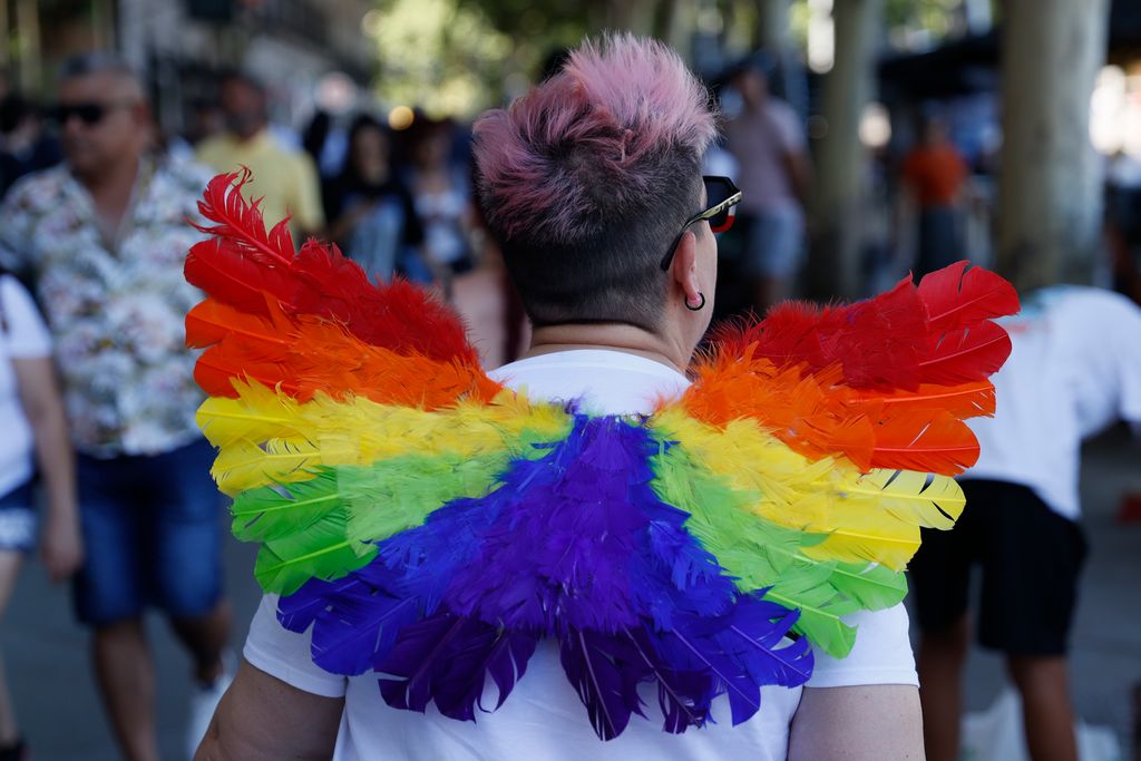 La manifestación del Orgullo LGTB+ en Madrid, en IMÁGENES