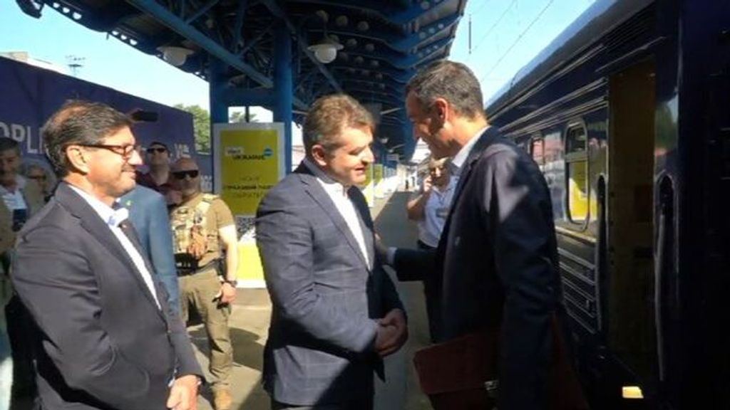 Pedro Sánchez llega a Kiev para reunirse con Zelenski en el primer día de la presidencia española de la UE