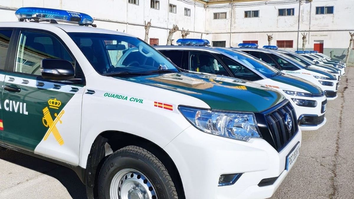 Coches de la Guardia Civil