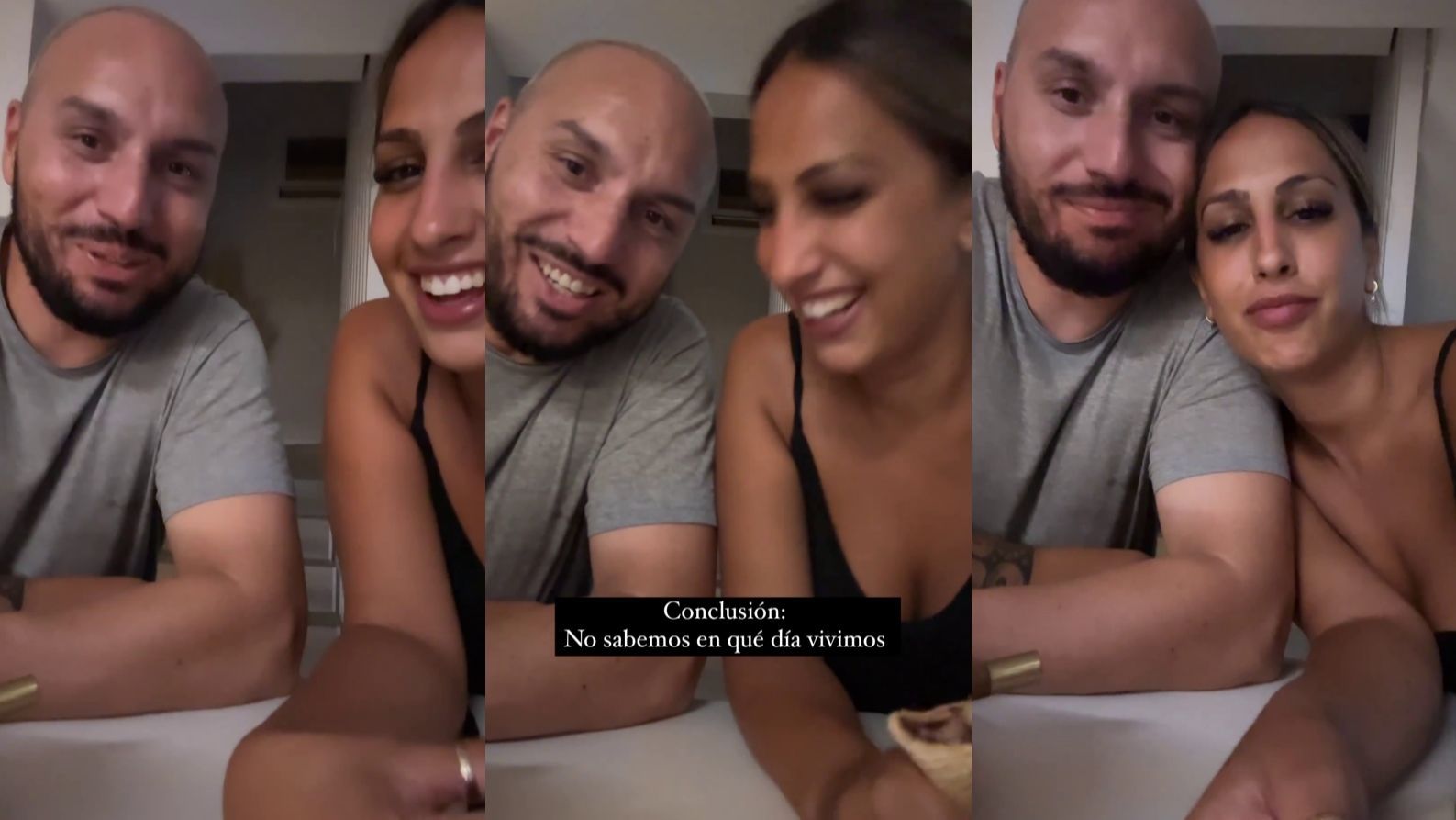 Noemí y Antón recuerdan su 'pedimiento'