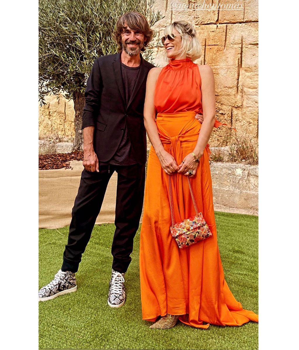 Santi Millán, en la boda de Edurne