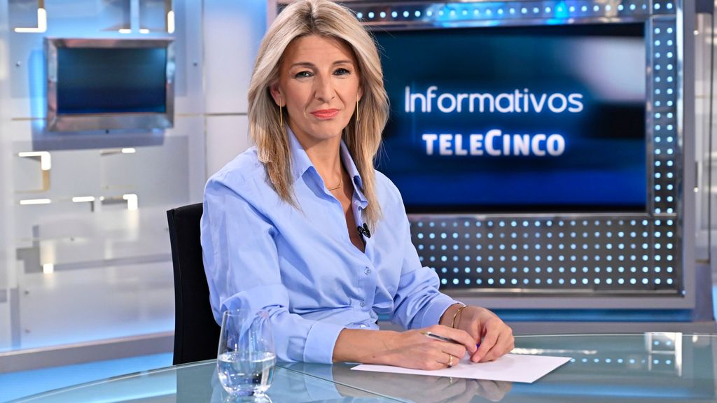 Yolanda Díaz a Alberto Núñez Feijóo en Telecinco sobre la reforma laboral: "Compraron a dos diputados para tumbarla"
