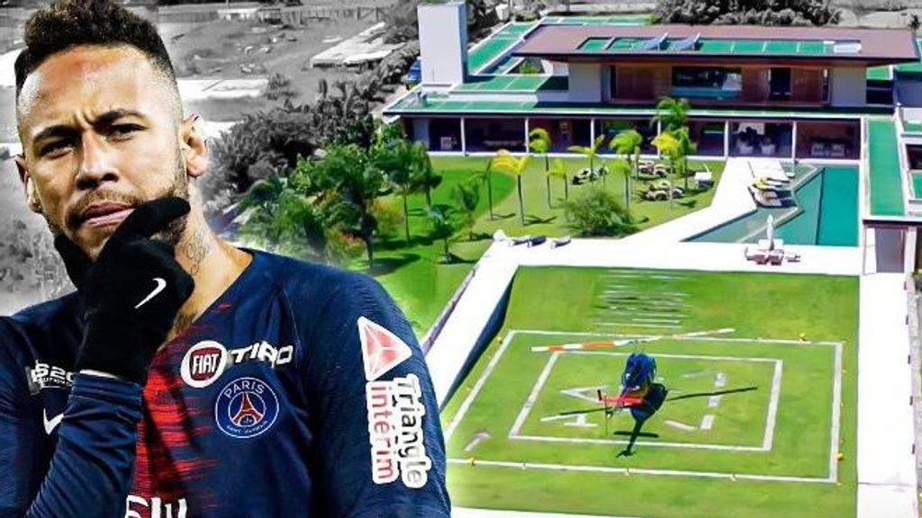 Neymar tendrá que pagar una multa millonaria por hacerse una piscina y una playa artificial en su mansión