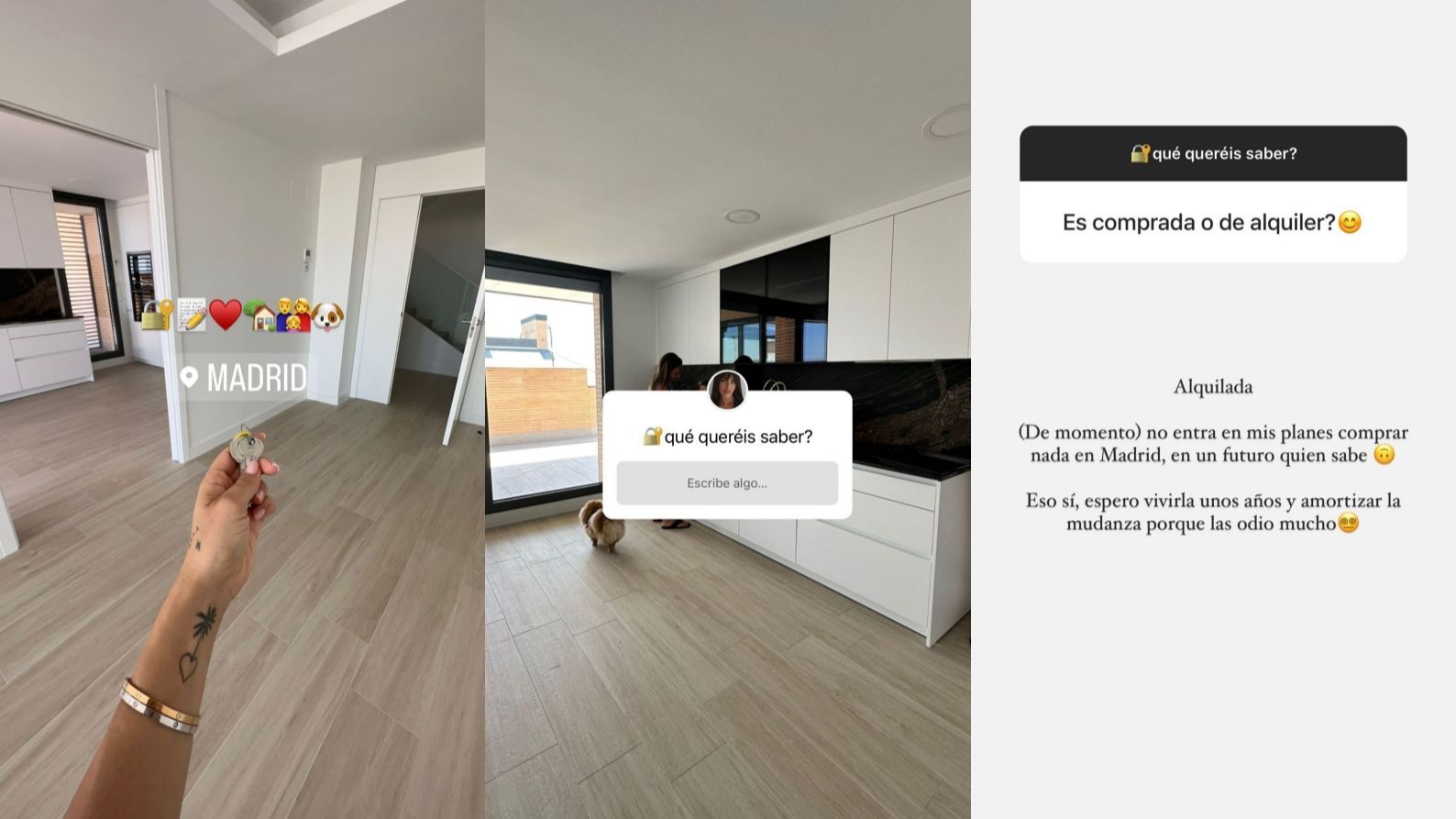 Violeta y Fabio ya tienen casa en Madrid