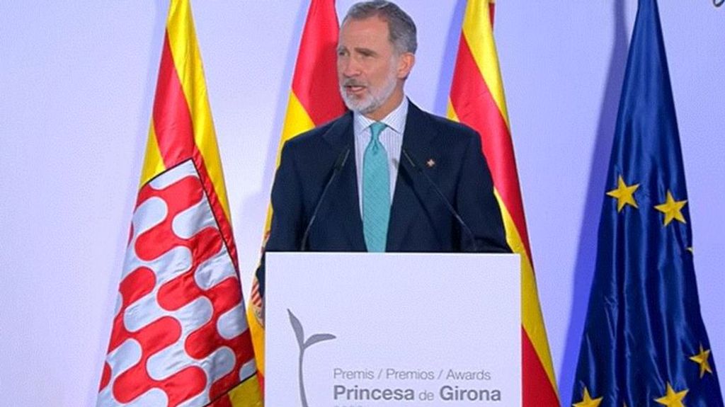 Discurso íntegro del rey Felipe VI en los premios Princesa de Girona 2023