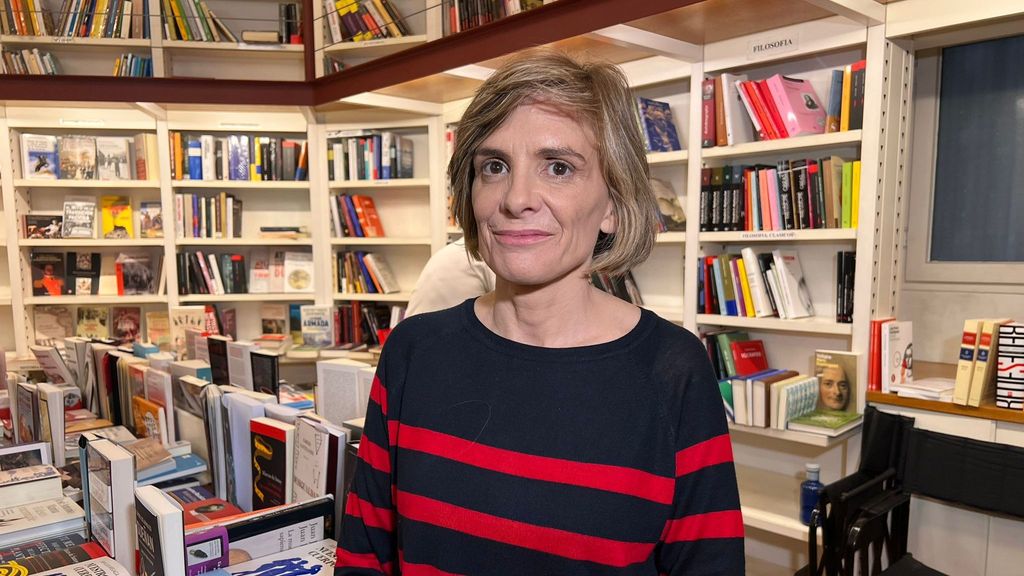 Elena Recalde, actual responsable de la Librería Lagun.