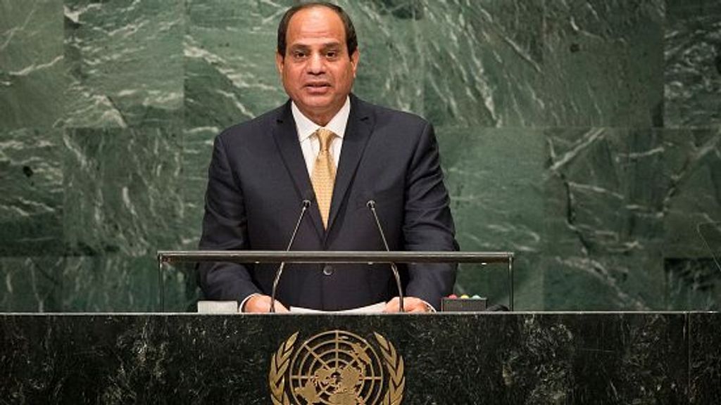 Al Sisi, presidente de Egipto