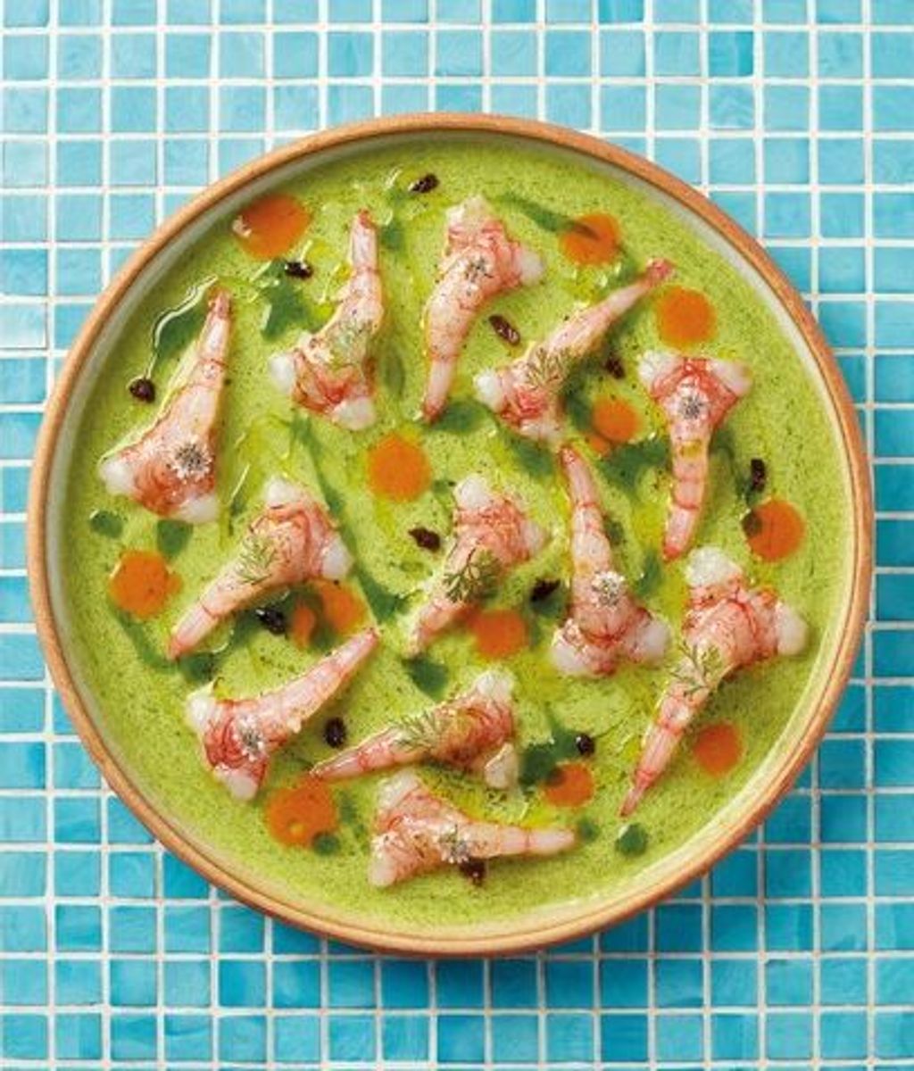 Cebiche de gambas