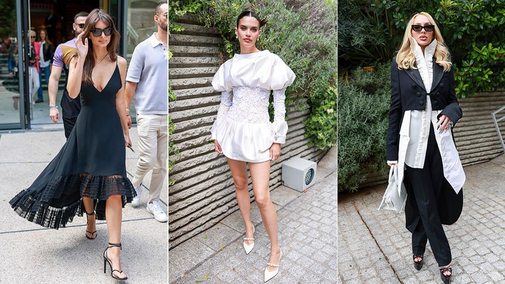Emily Ratajkowski, Sara Sampaio y Christine Quinn