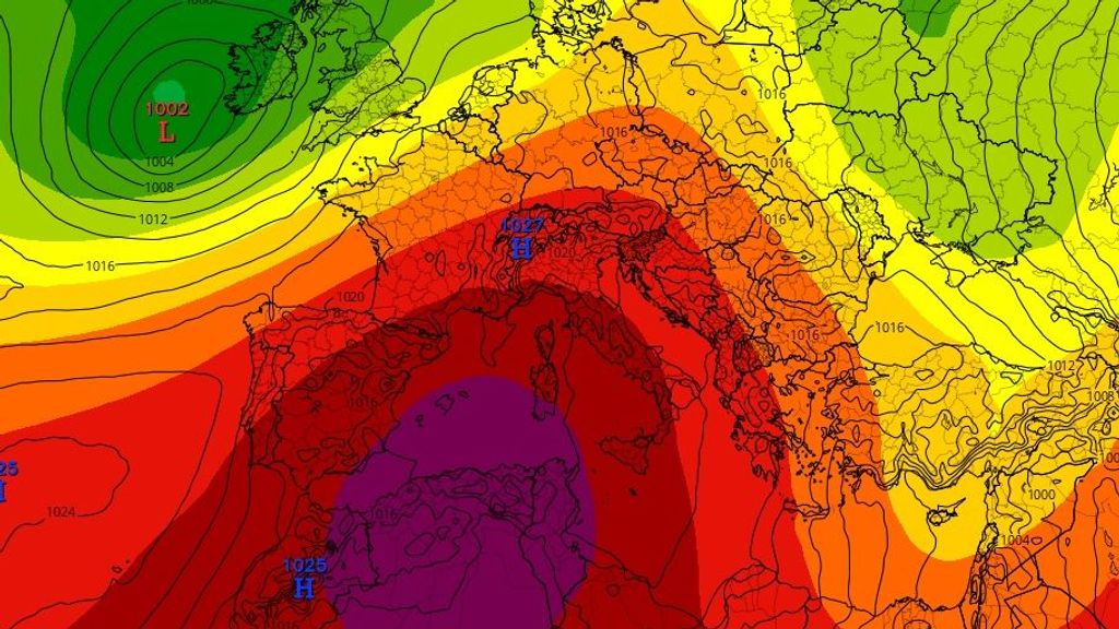 Un domo de calor causará una ola de calor extrema en España