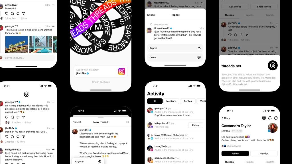 EuropaPress 5314717 threads nueva app meta ya disponible