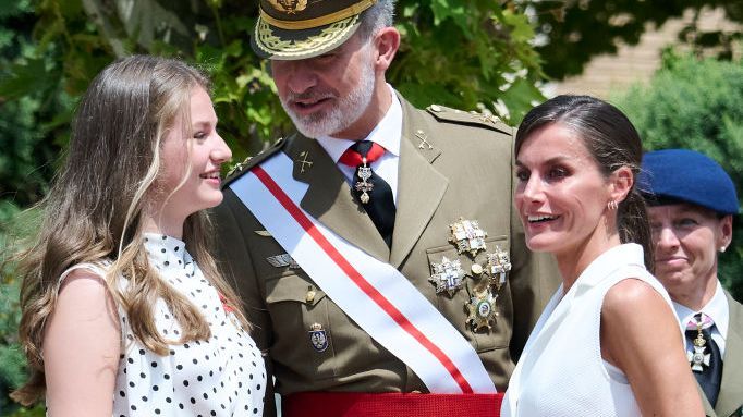 La complicidad de Leonor con Letizia y Felipe