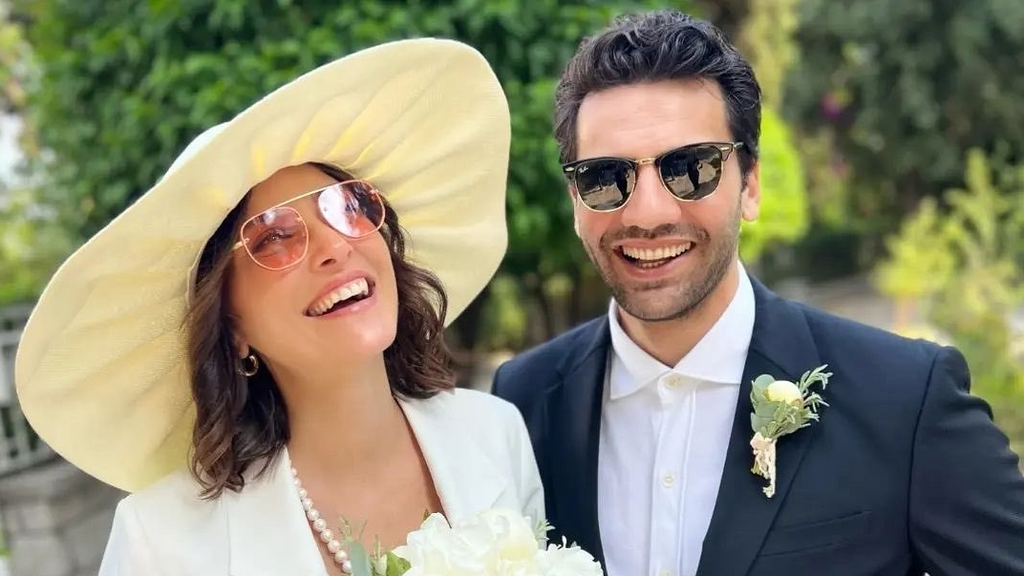 Las fotos de la boda de Kaan Urgancıoğlu con Burcu Denizer, en vídeo