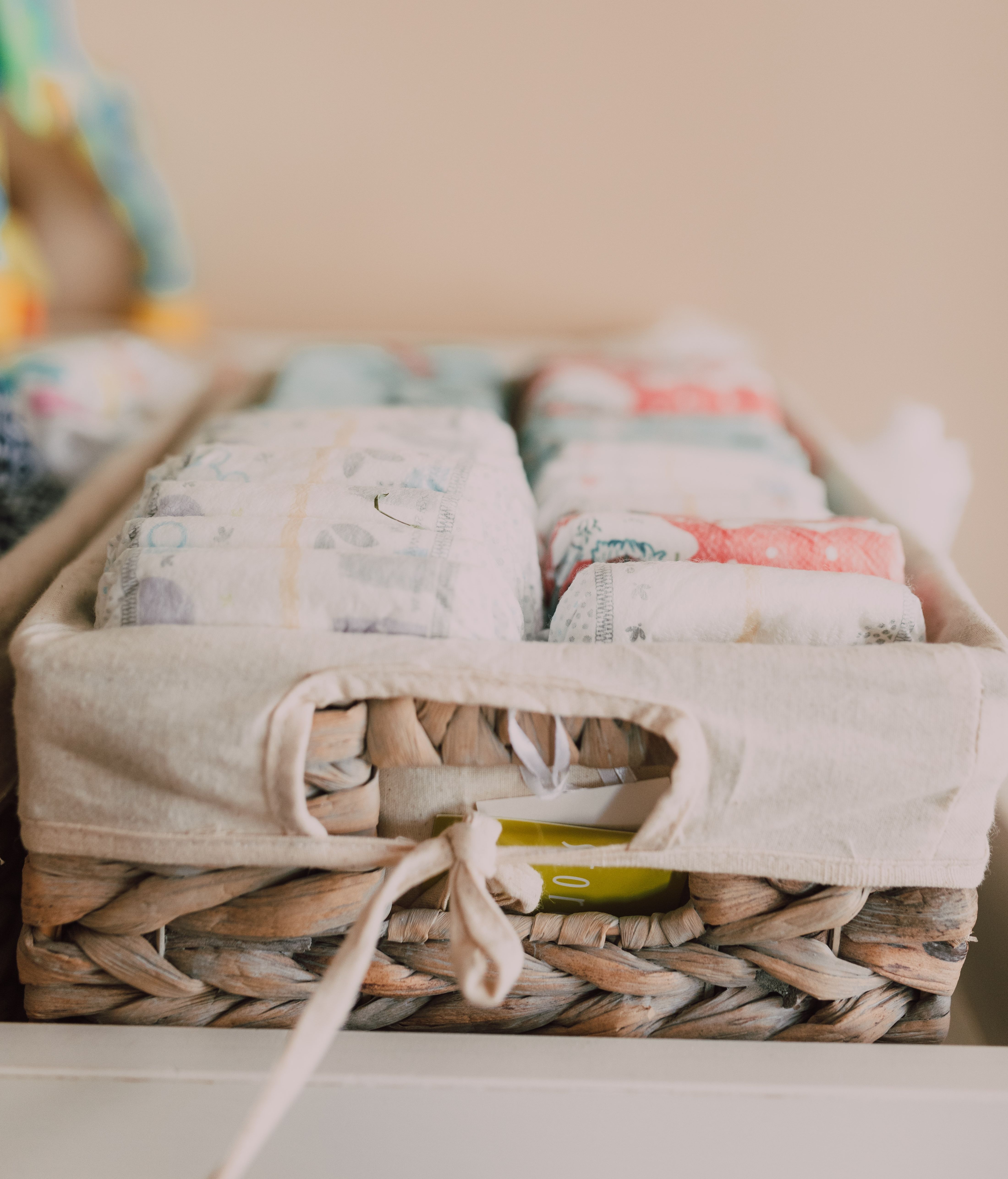 Solo necesitas un pañal que parezca usado. FUENTE: Pexels