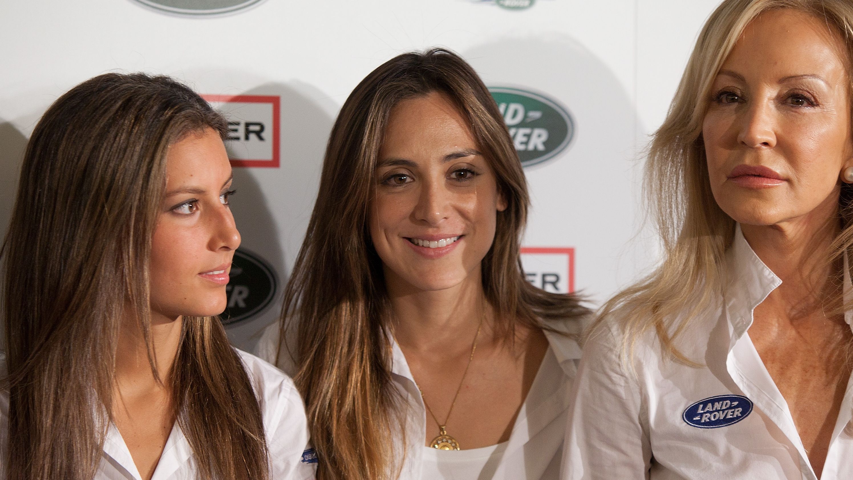 Tamara Falcó, Ana Boyer y Carmen Lomana, juntas en un evento, en 2012