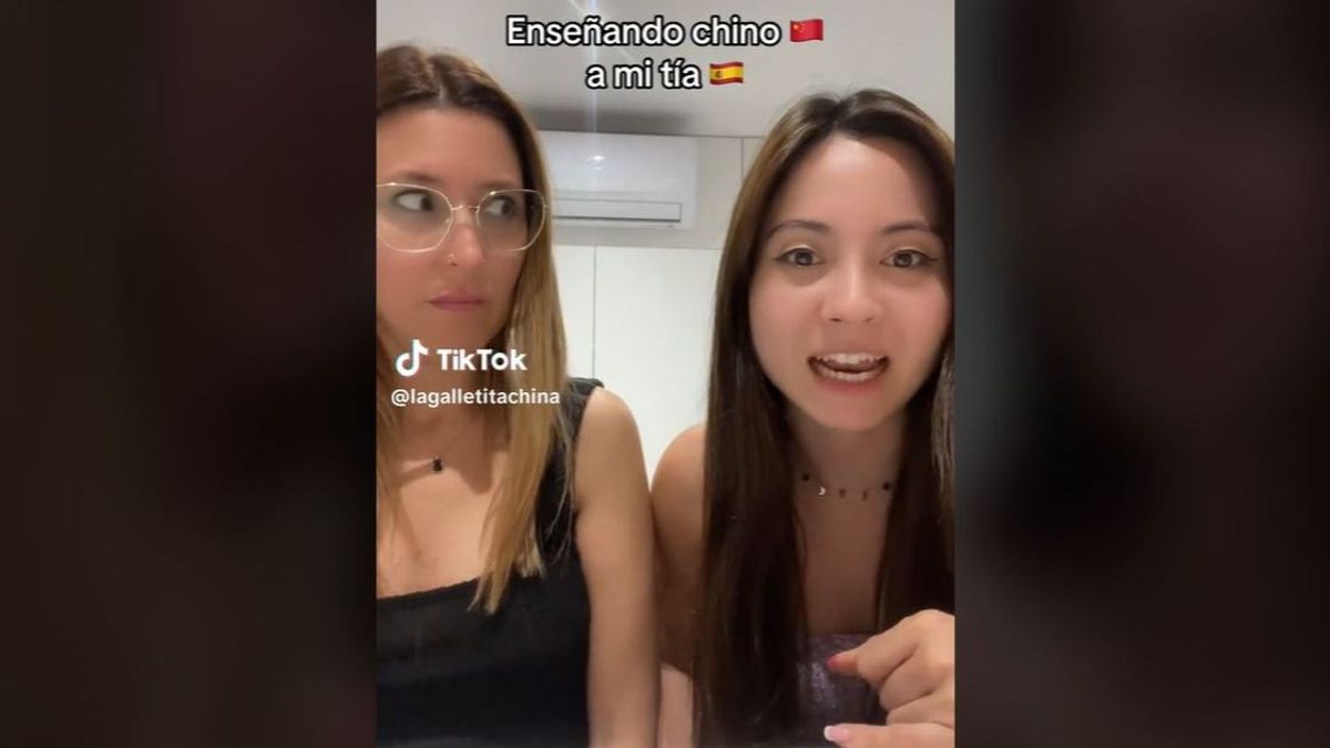 El vídeo viral en TikTok de una joven enseñando chino a su tía