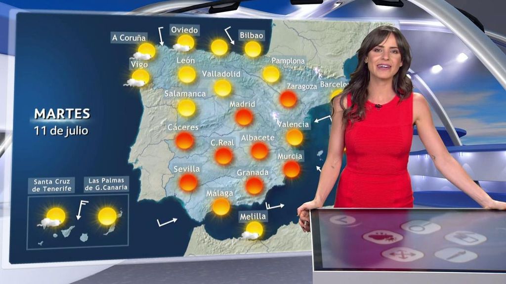 La alerta roja por calor extremo se extiende a La Mancha y Aragón el martes