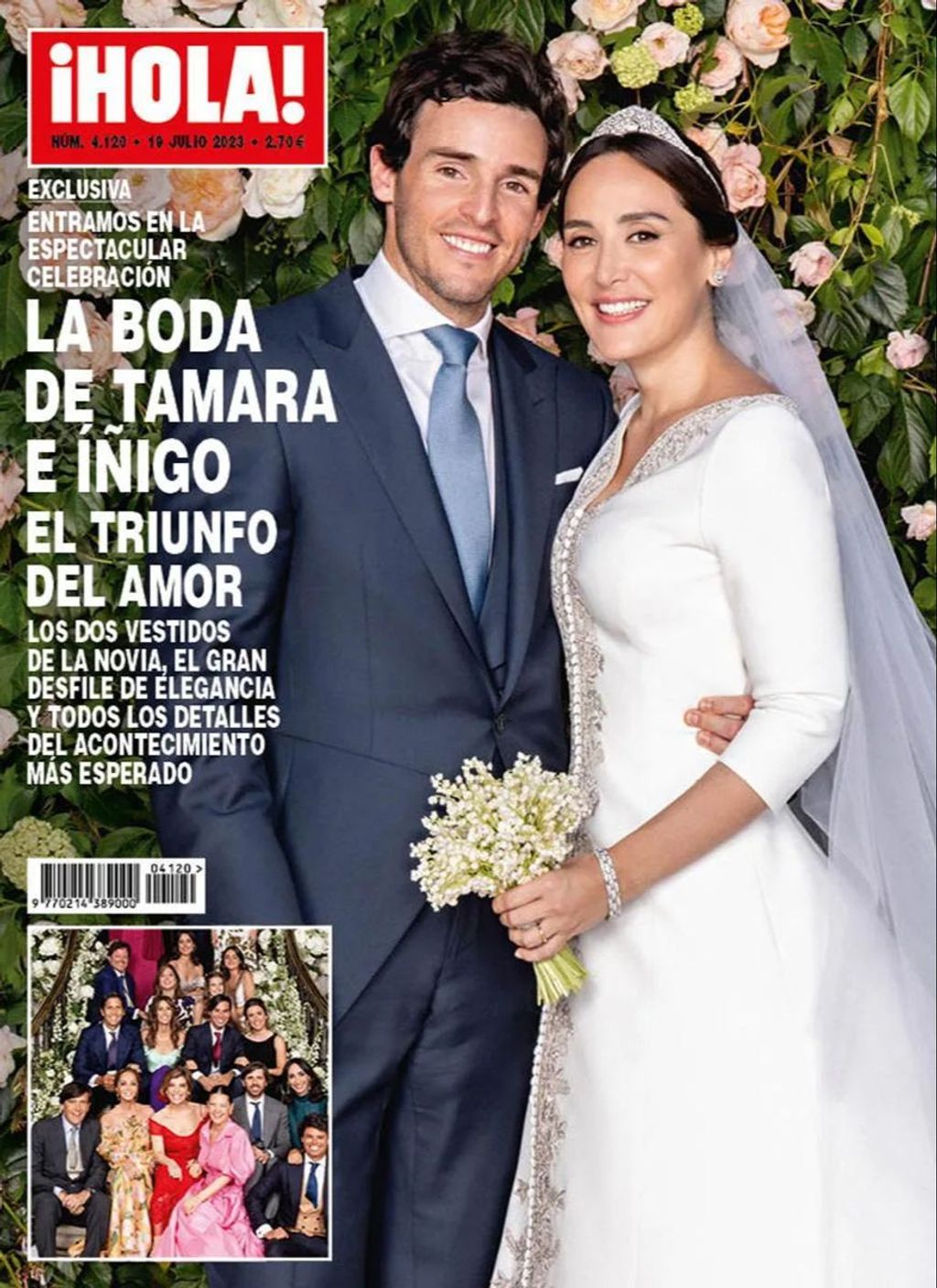 La boda de Tamara Falcó e Íñigo Onieva