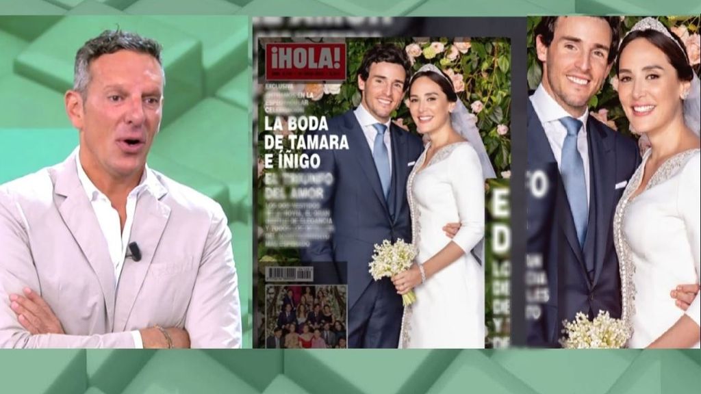 Los dos vestidos que Tamara Falcó usó en su boda con Íñigo Onieva