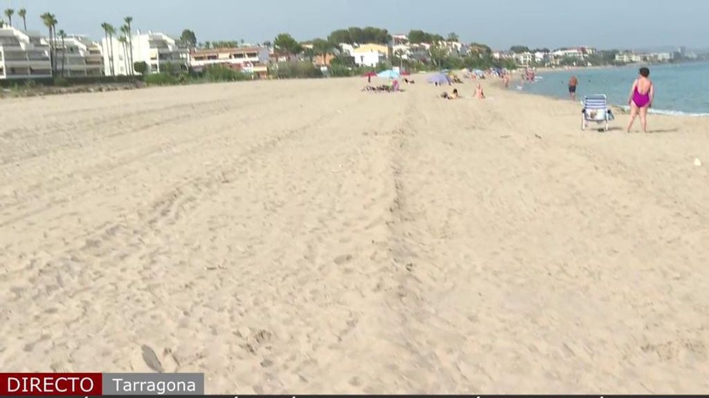 Hallan el cadáver de un bebé en una playa de Tarragona