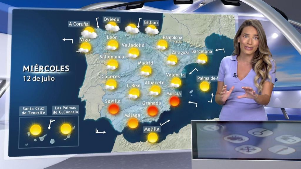 La ola de calor seguirá poniendo en alerta a España este miércoles