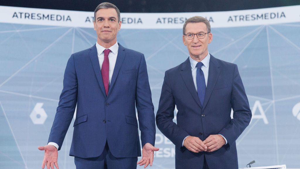 Pedro Sánchez y Alberto Núñez Feijóo