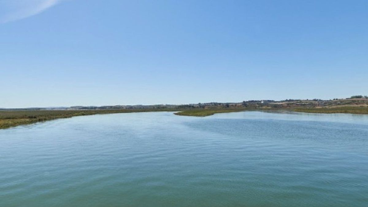 Río Tinto a su paso por San Juan del Puerto (Huelva)