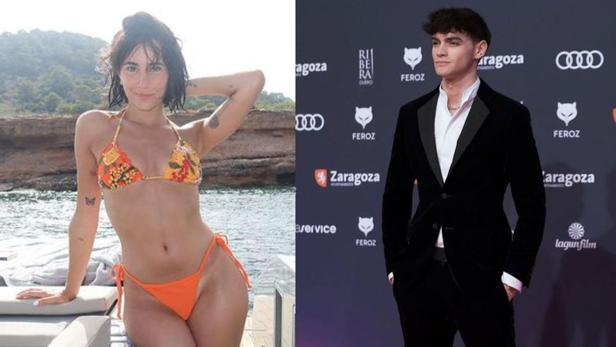 Aitana y Gabriel Guevara